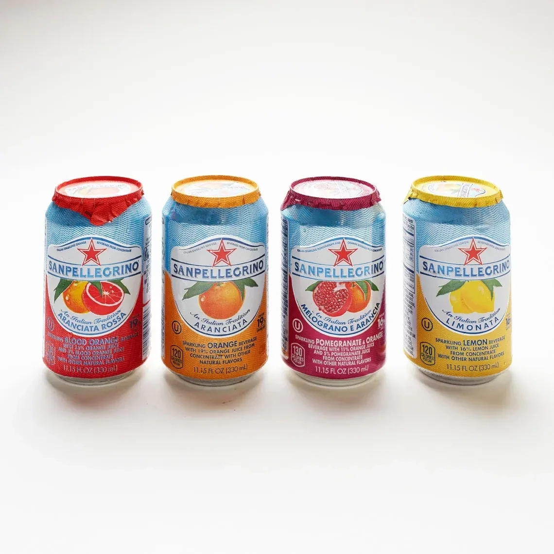 Canned San Pellegrino Italian Sparkling Soda
