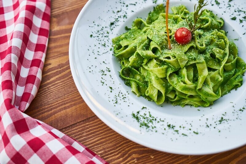 Gluten-Free Pesto Pasta