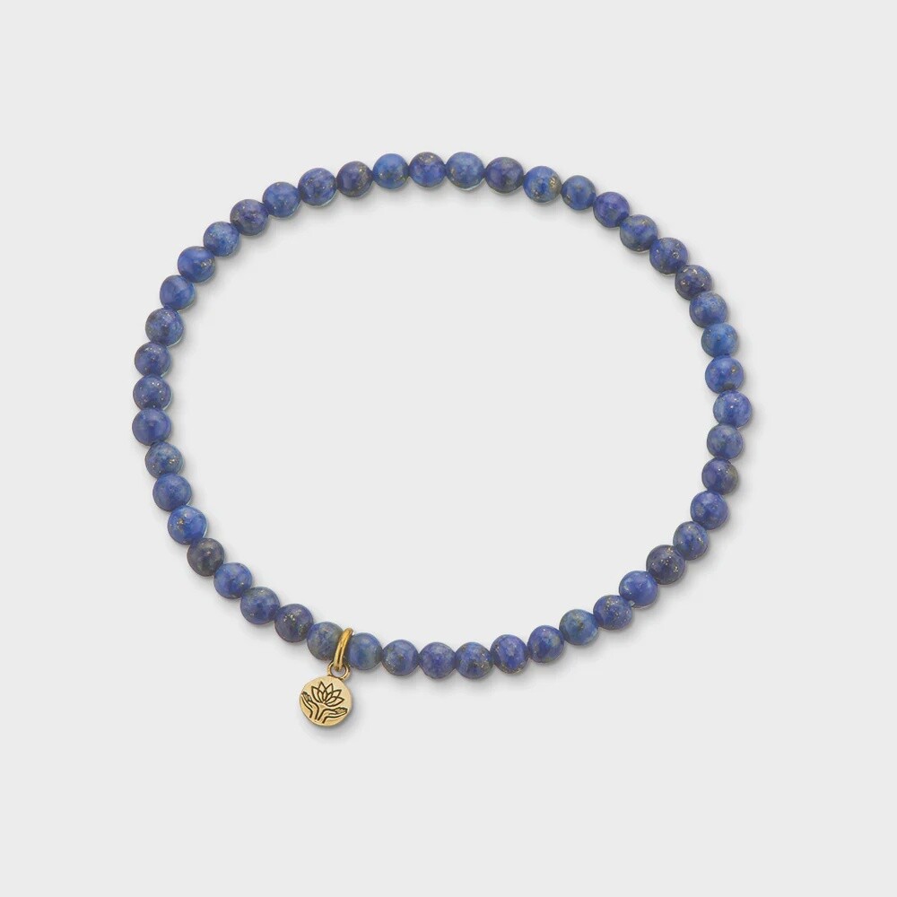 lapis lazuli healing gem bracelet