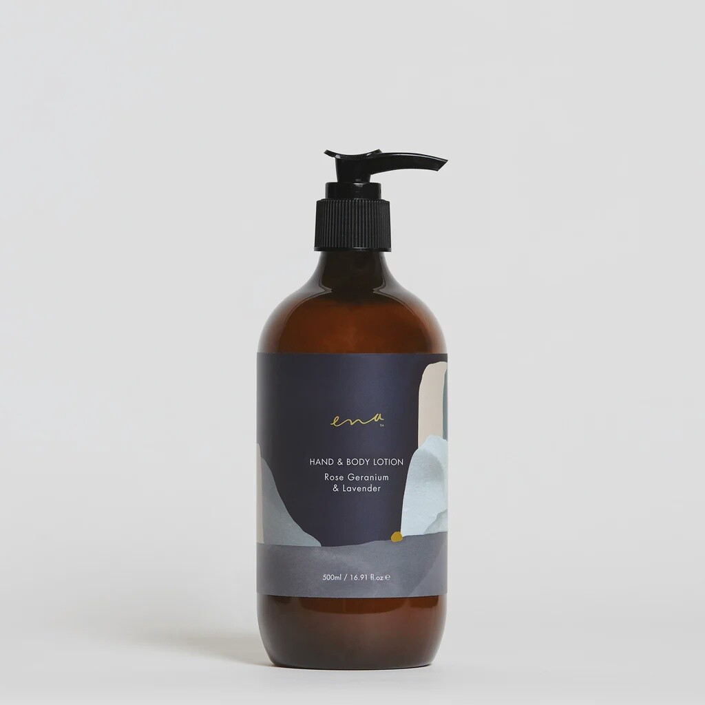 Ena Hand Body Rose Geranium 500