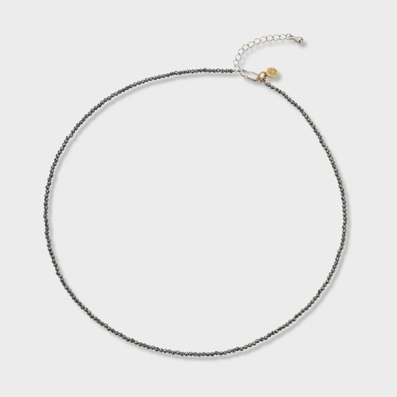 hematite empower gem necklace