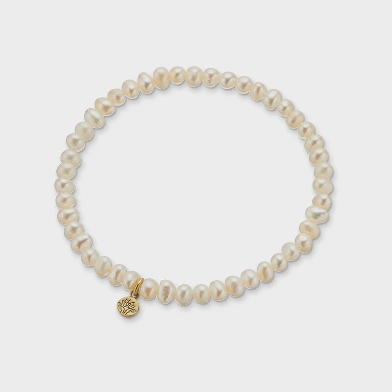 pearl healing gem bracelet
