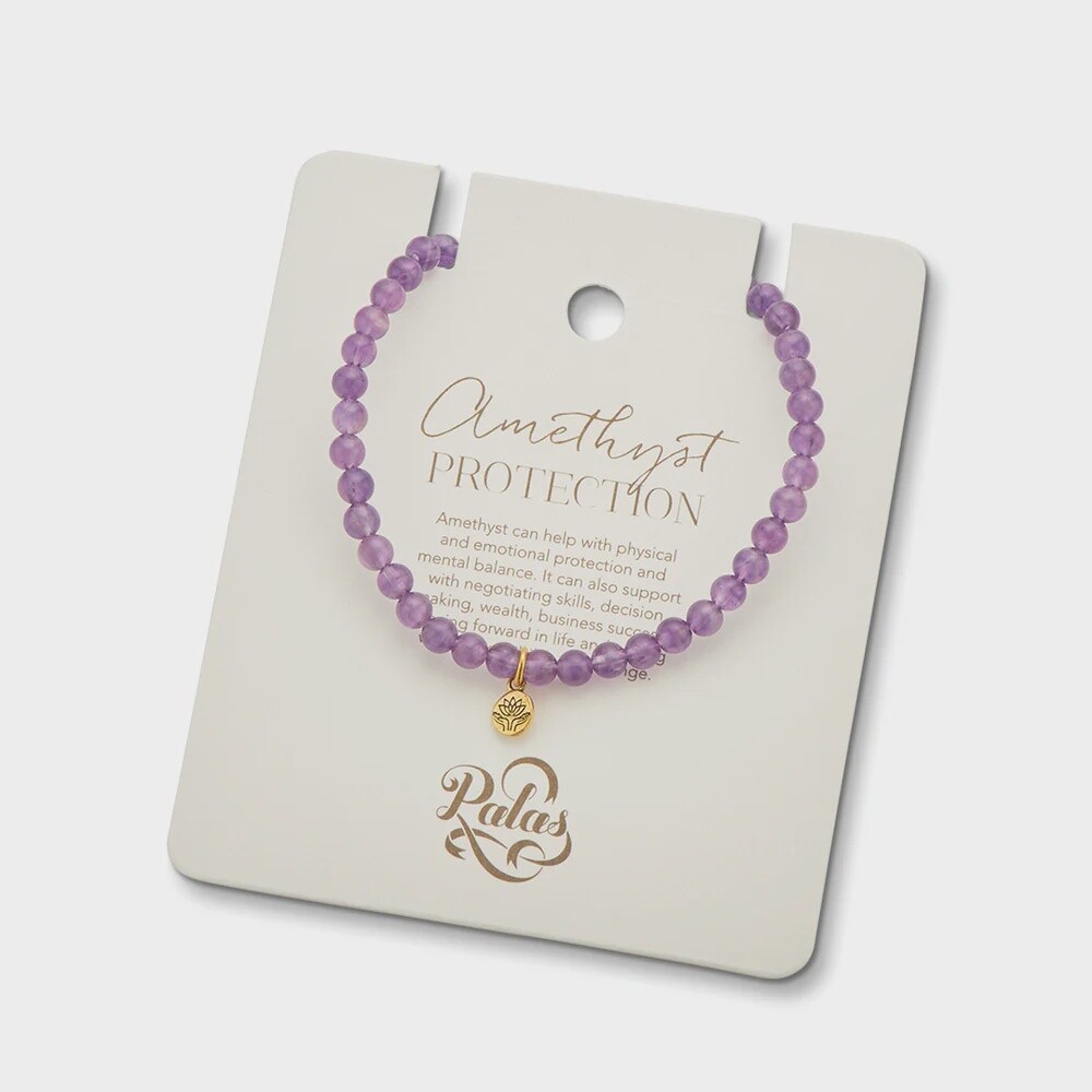 Amethyst Healing Gem Bracelet