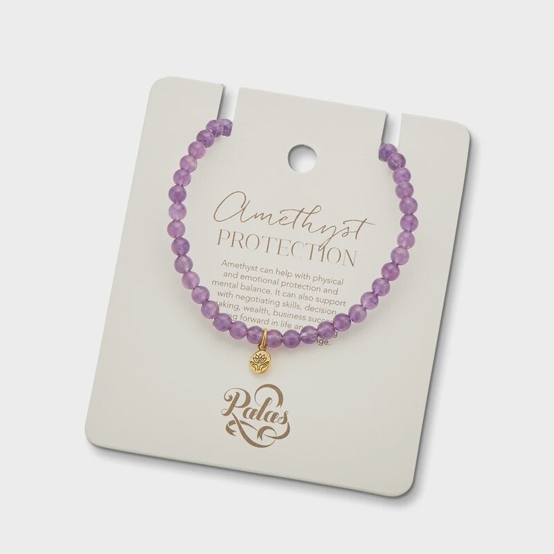 Amethyst Healing Gem Bracelet