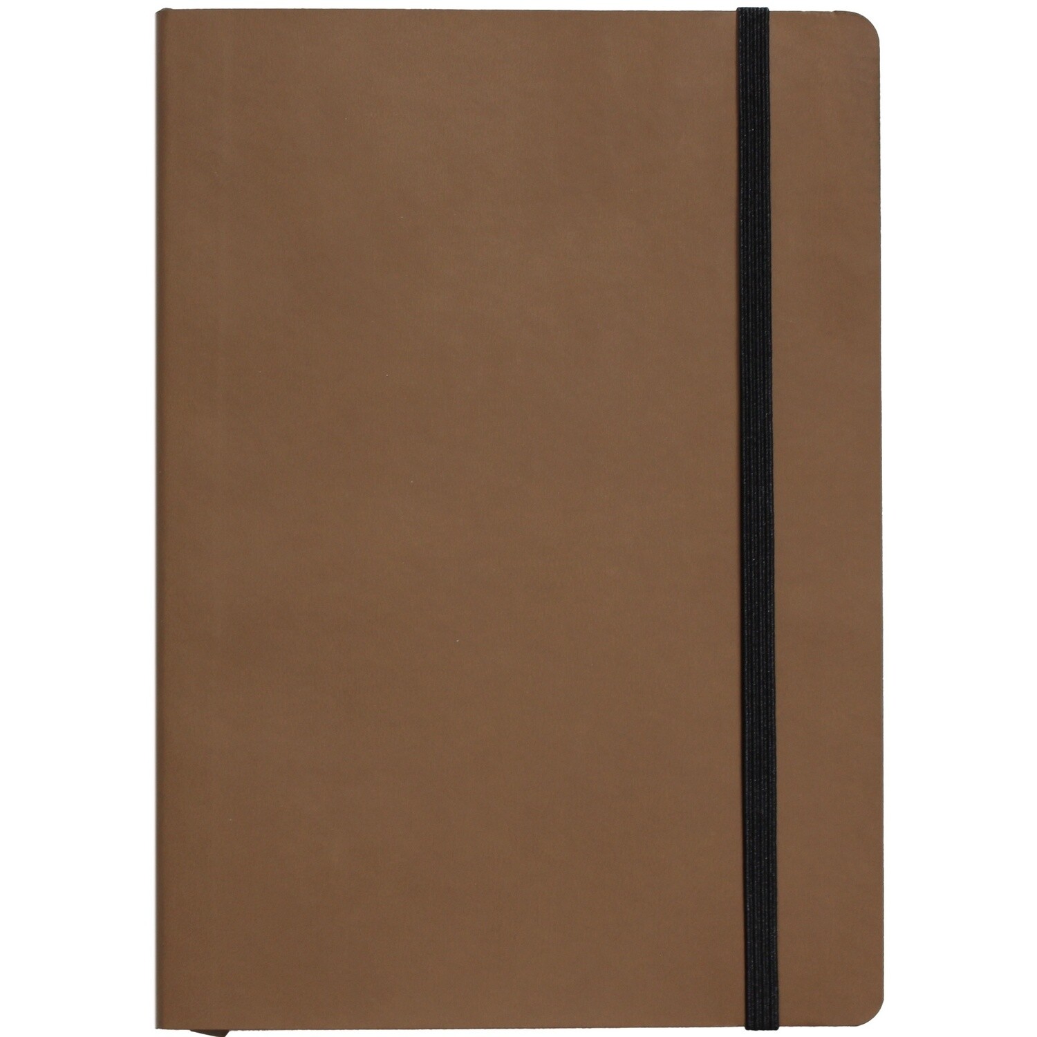 Soft Cover Notebook A5, colour: khaki