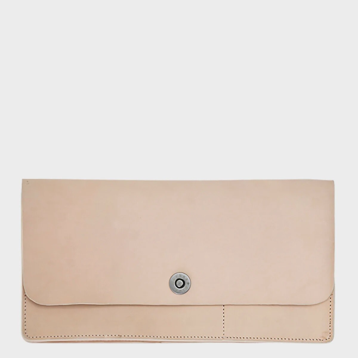 Leather Travel Wallet - Natural
