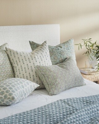 Geneva Wasabi Linen Cushion
