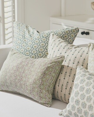 Geneva Wasabi Linen Cushion