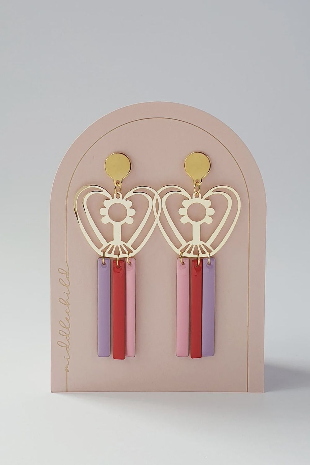 Parade Earring RED