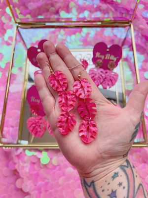 Monstera Trio PINK