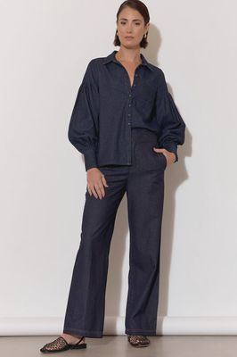 Nisha Denim Pant