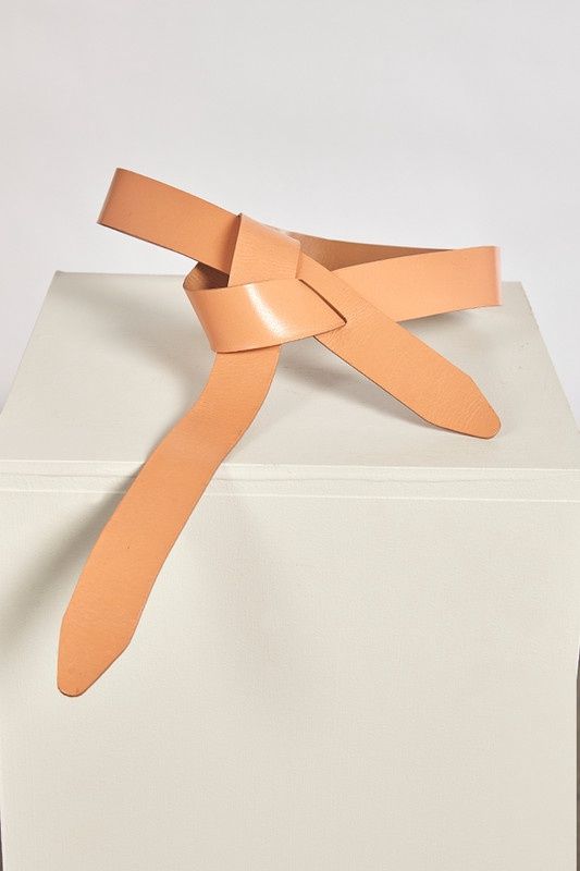 Knot Belt TANGERINE SIZE 0/XS