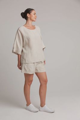Studio Relaxed Top TUSK