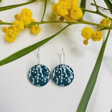 Botanical Earrings GOLDEN WATTLE