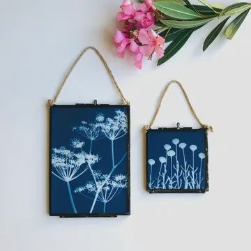 Mini Framed Cyanotype SMALL
