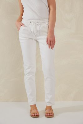 Dalton Denim Pant WHITE
