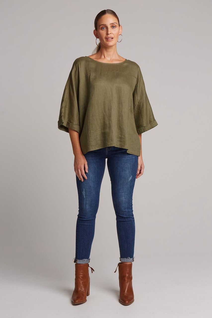 Studio Relax Top KHAKI