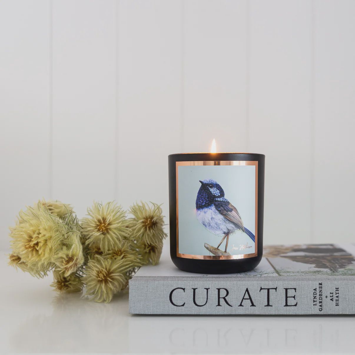 LEMON MYRTLE Australian Artist Soy Candle