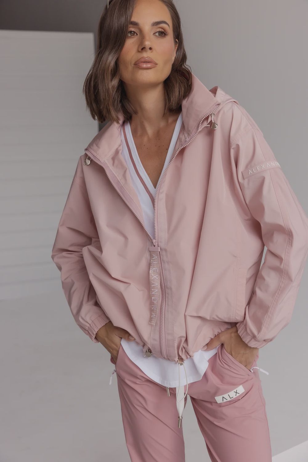 Apollo Sport Jacket DUSTY PINK, size: XXS