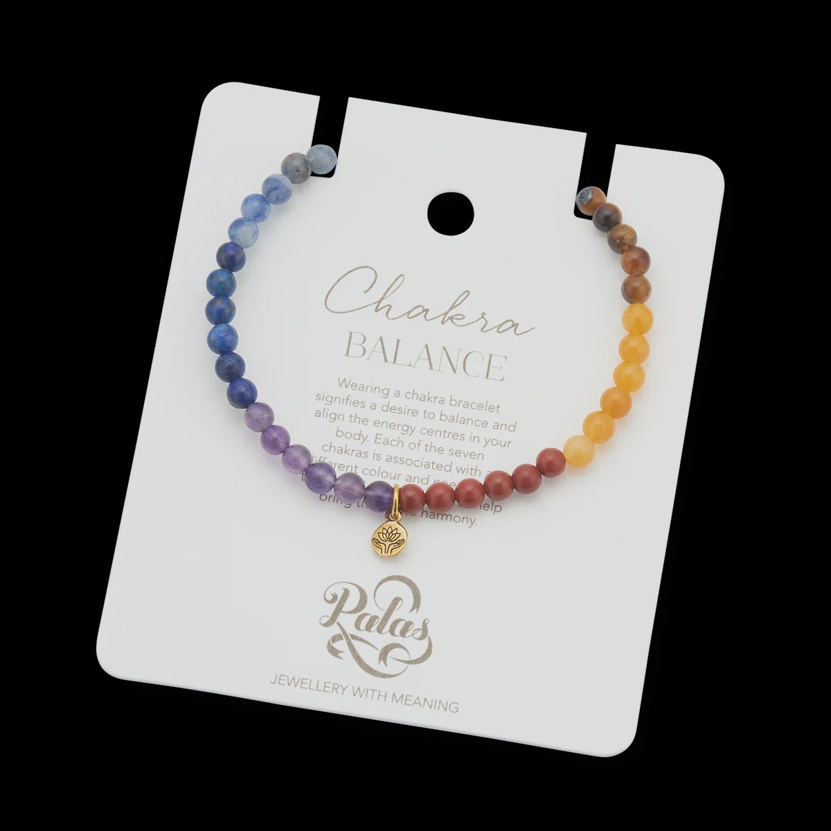 Chakra Healing Gem Bracelet