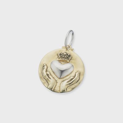 Hands, Heart, Crown Love &amp; Friendship Charm