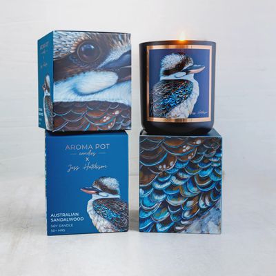 Australian Sandalwood Artist Soy Candle