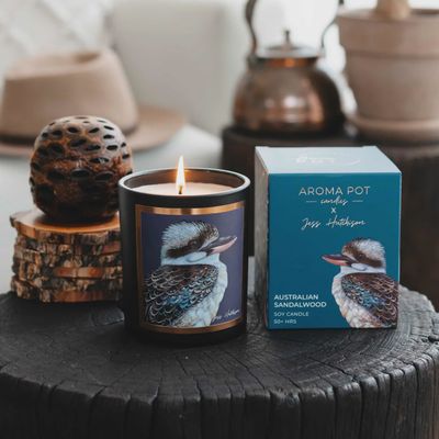 Australian Sandalwood Artist Soy Candle