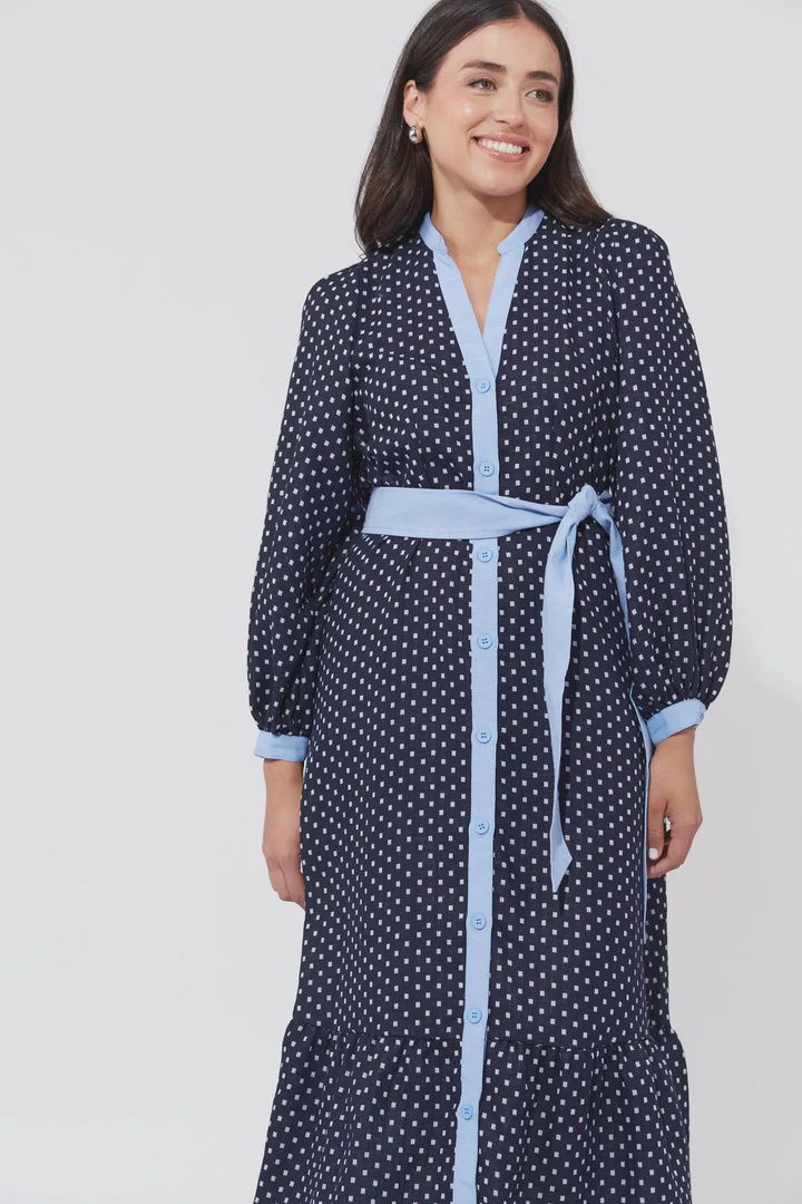 Vanuatu Dress NAVY, size: XS/S
