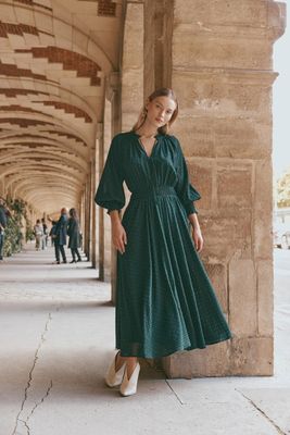 Ayana Maxi Dress Peacock