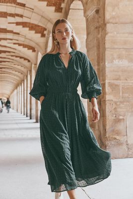 Ayana Maxi Dress Peacock