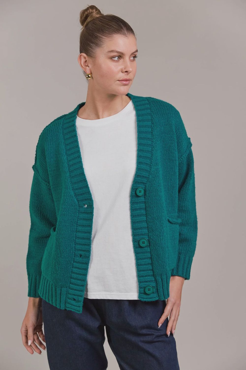 Katana Cardigan TEAL, size: XS/S