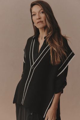 Avino Knit Vest BLACK