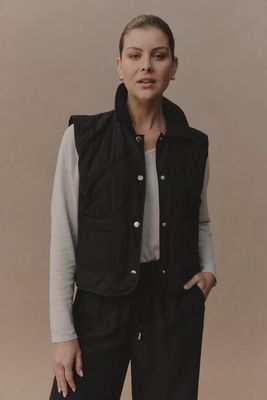Argo Crop Vest BLACK