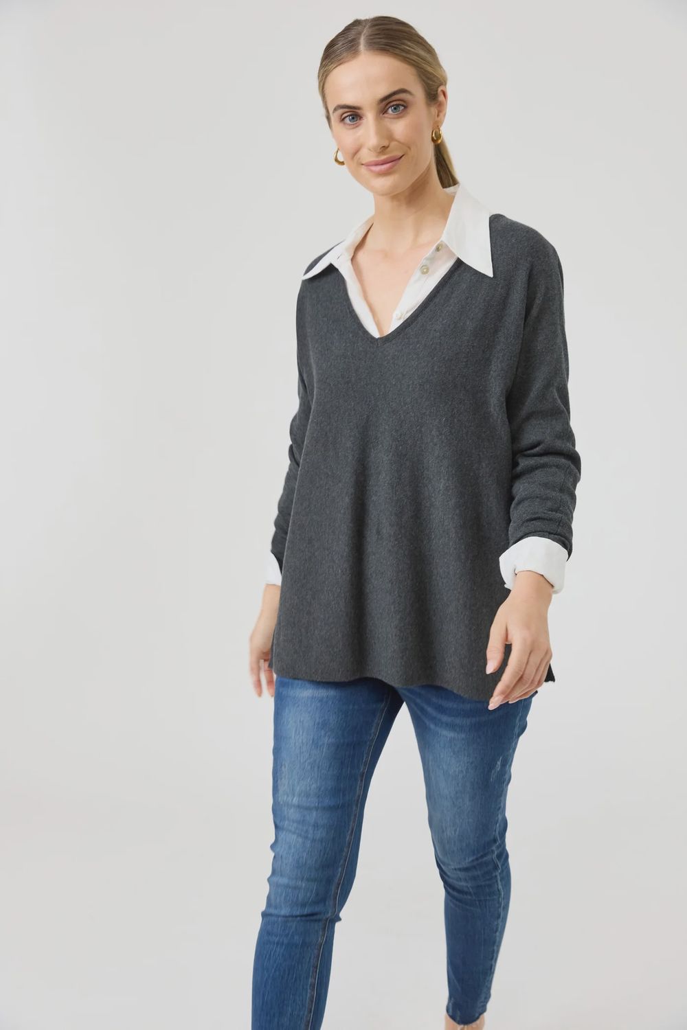 Studio V Knit CHAR, size: XS