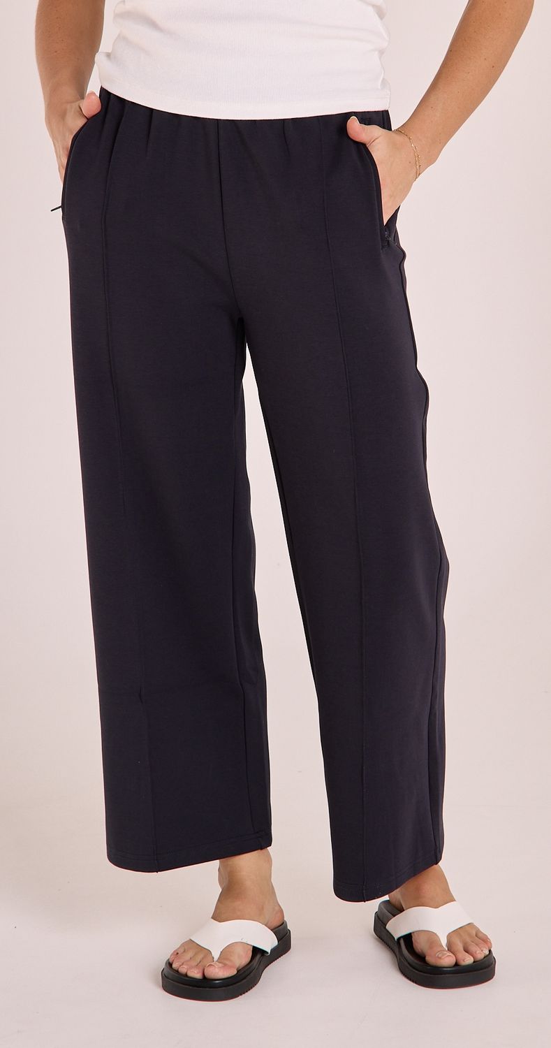 Noah Cropped Pant NAVY, size: 8