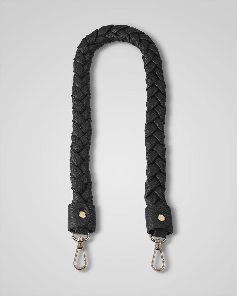 Plait Bag Strap BLACK