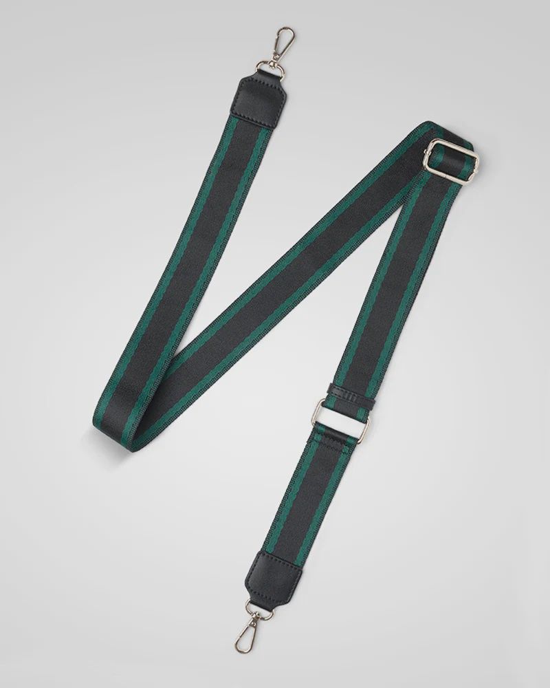 Stripe Bag Strap BLACK FOREST GREEN