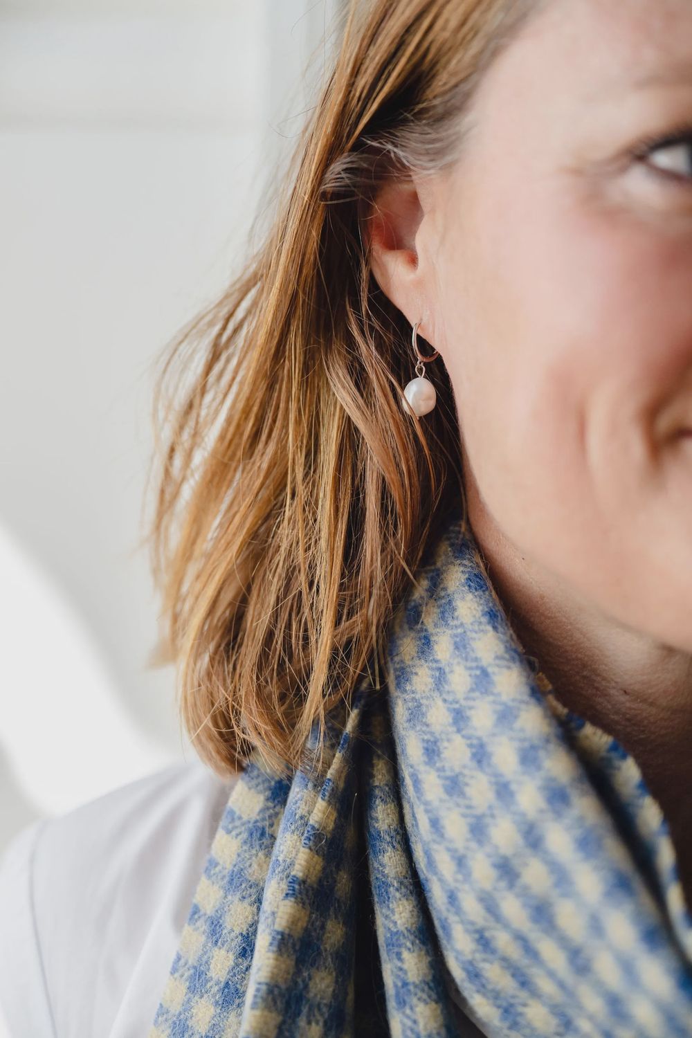 Freshwater Pearl Sleeper Earrings