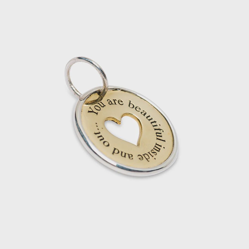 Beautiful Inside and Out Charm