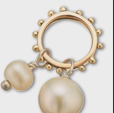 Palas Double Pearl Charm