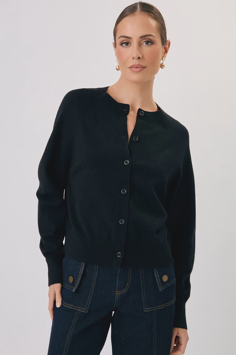 Freddy Knit Cardi BLACK, size: 8