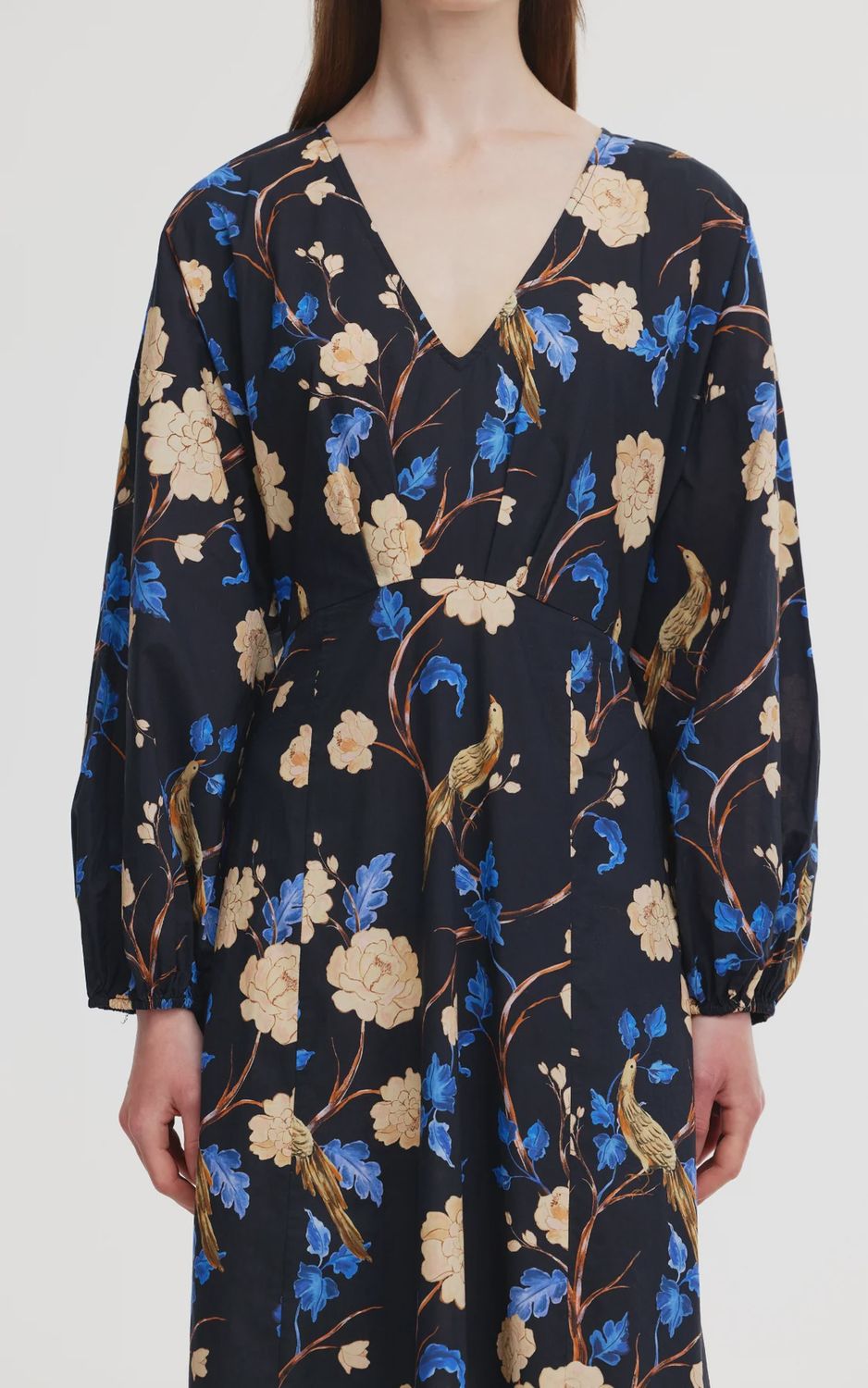 Megan Dress NIGHT GARDEN, size: XS