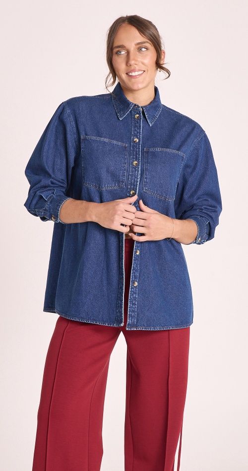 Violet Shirt INDIGO, size: 8