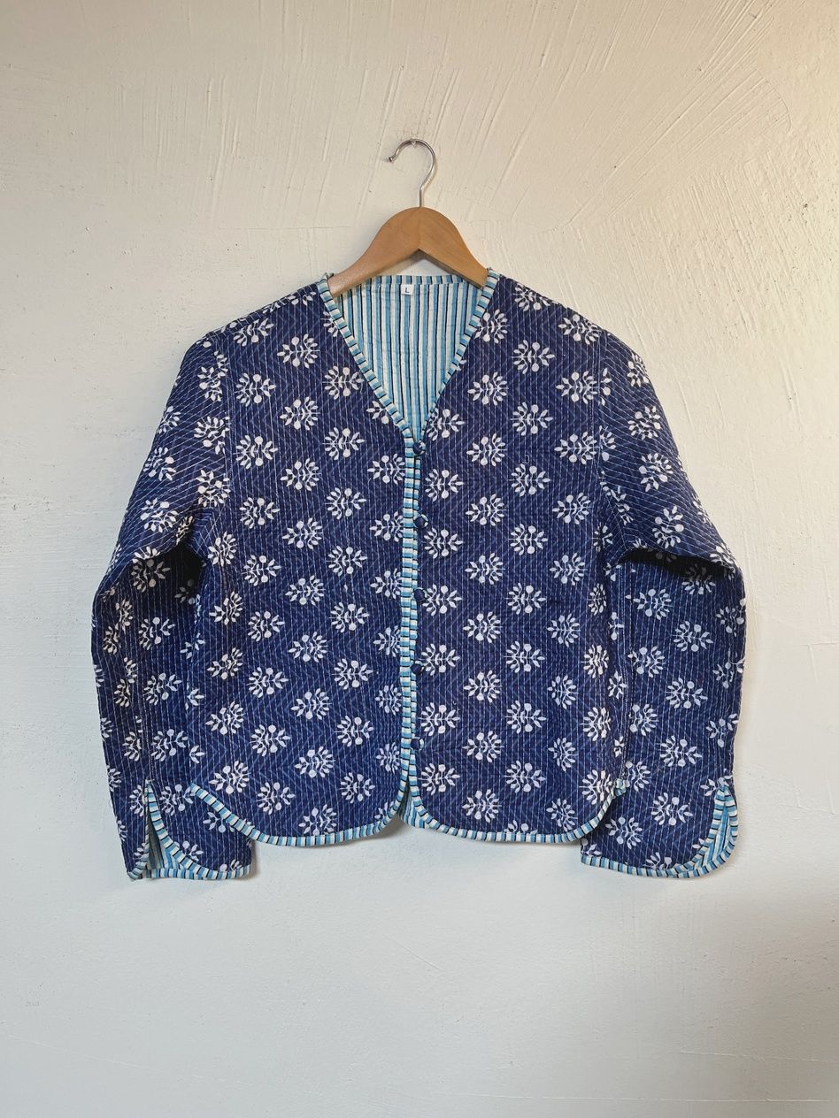 Della Reversible Quilted Jacket, size: S