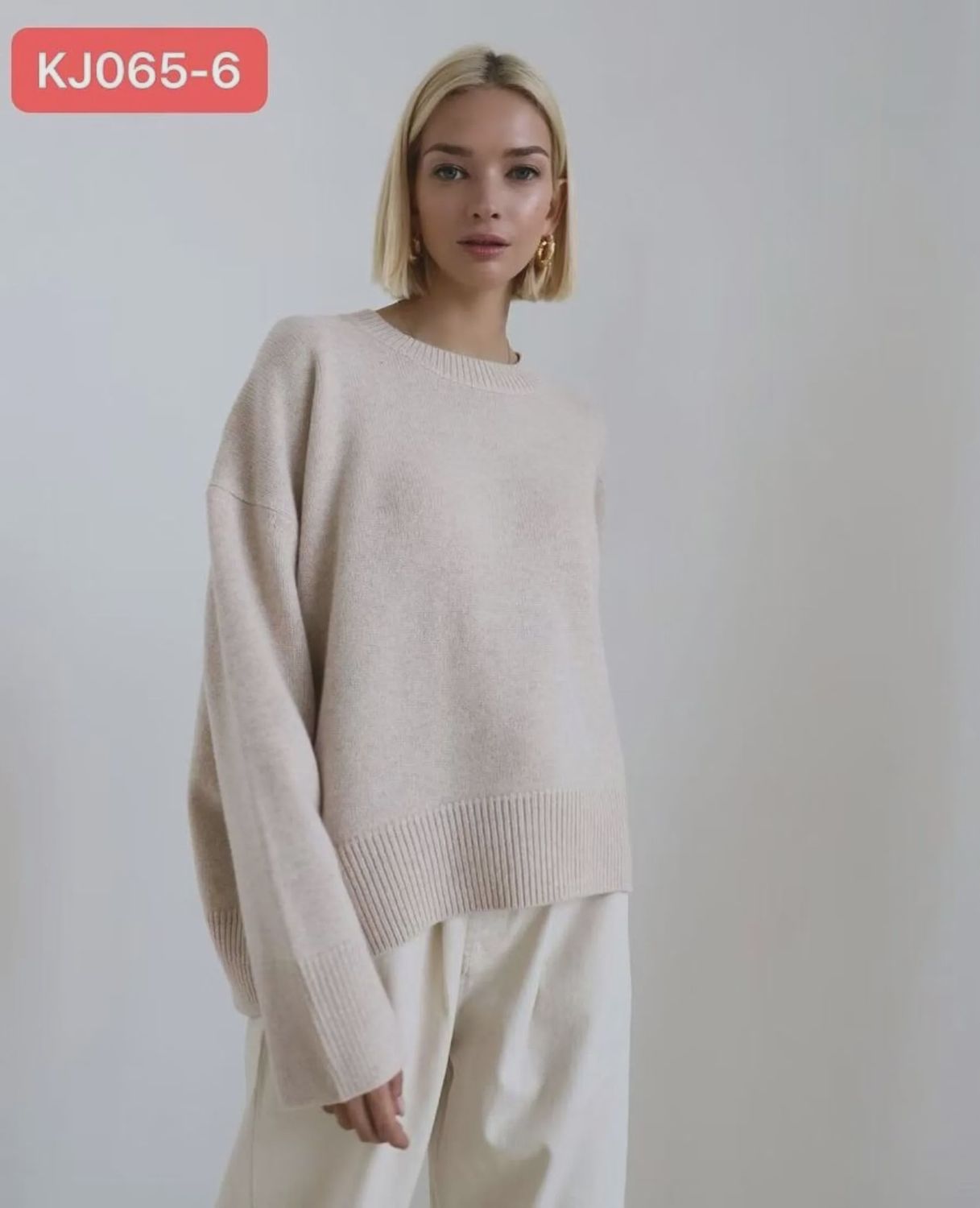 Vanessa Knit CREAMY, size: S/M