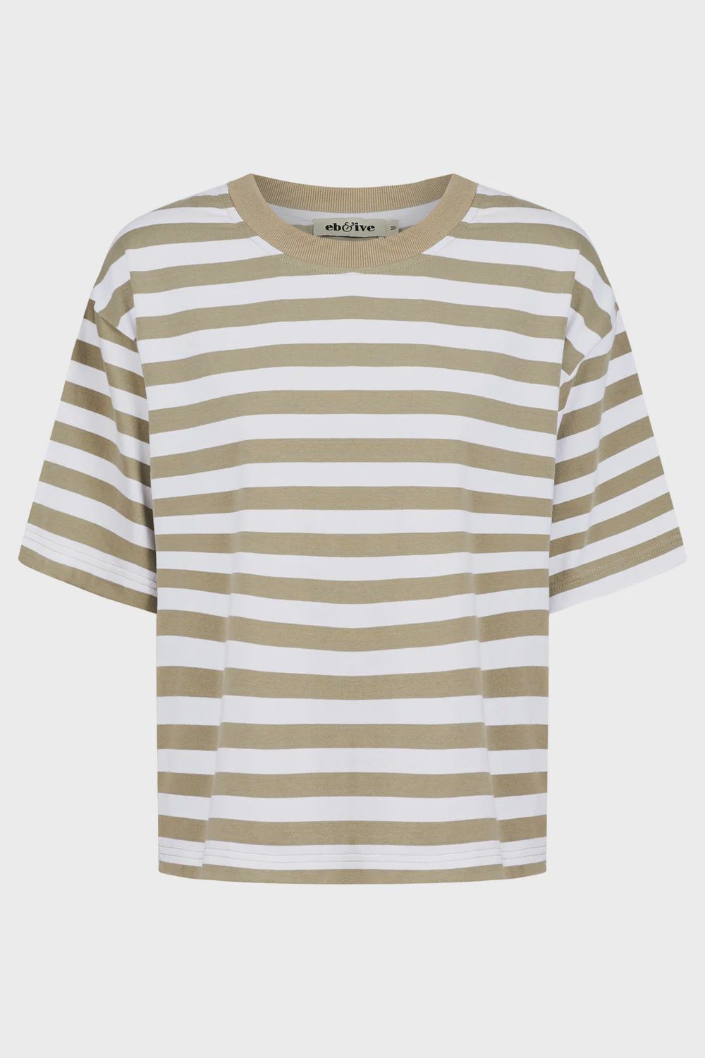 Studio Stripe Tshirt OLIVE, size: XS