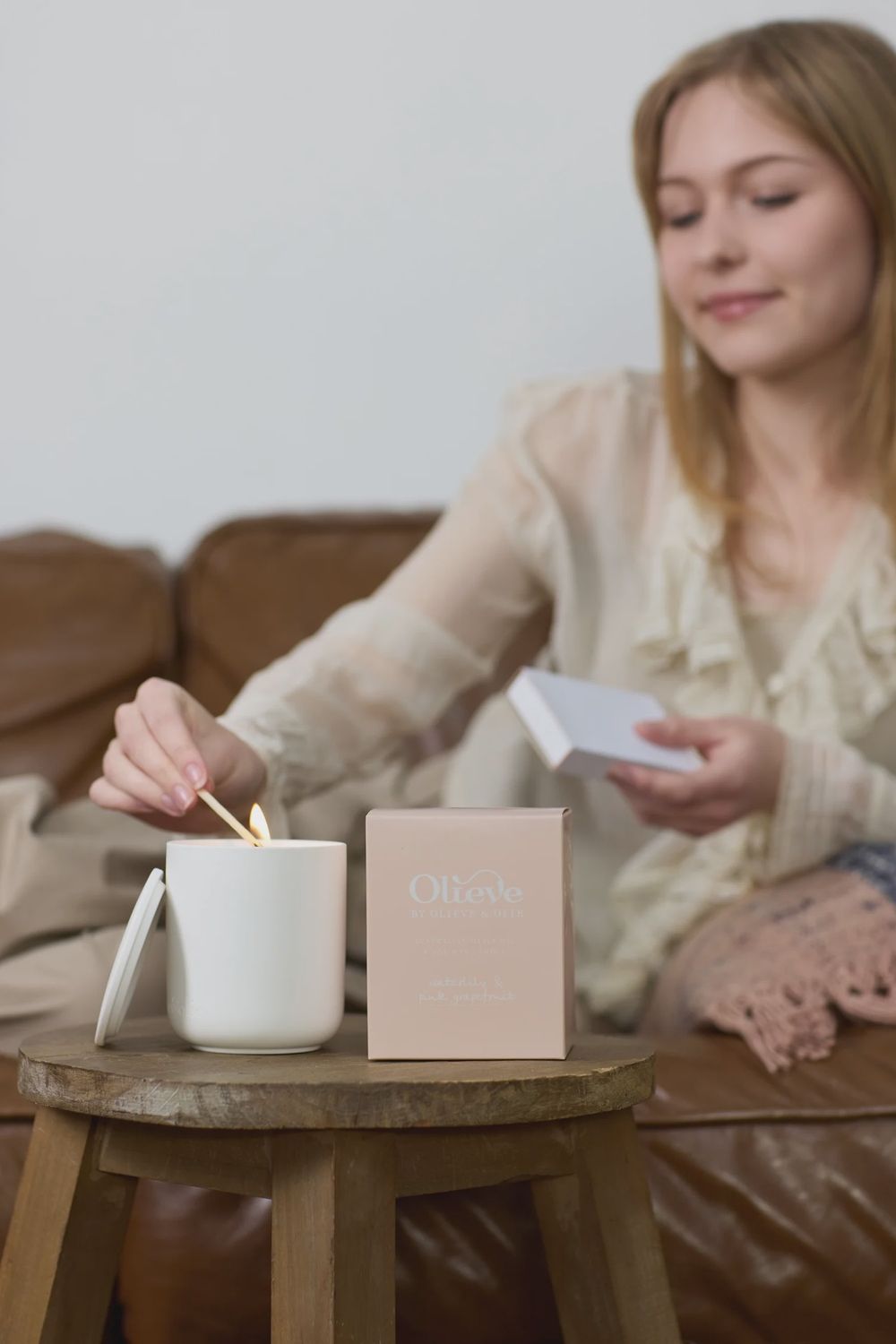 Waterlily &amp; Pink Grapefruit Candle