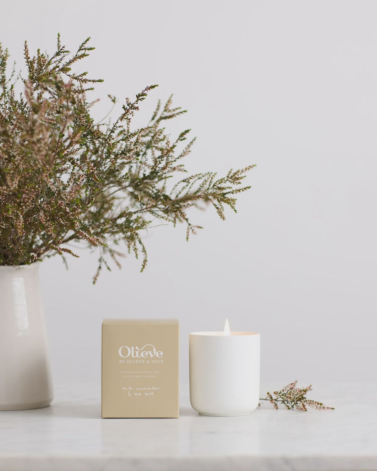 Bush Cucumber &amp; Sea Salt Candle