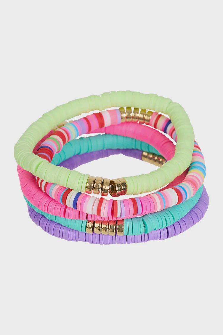 Limon Bracelet Set, colour: Lime