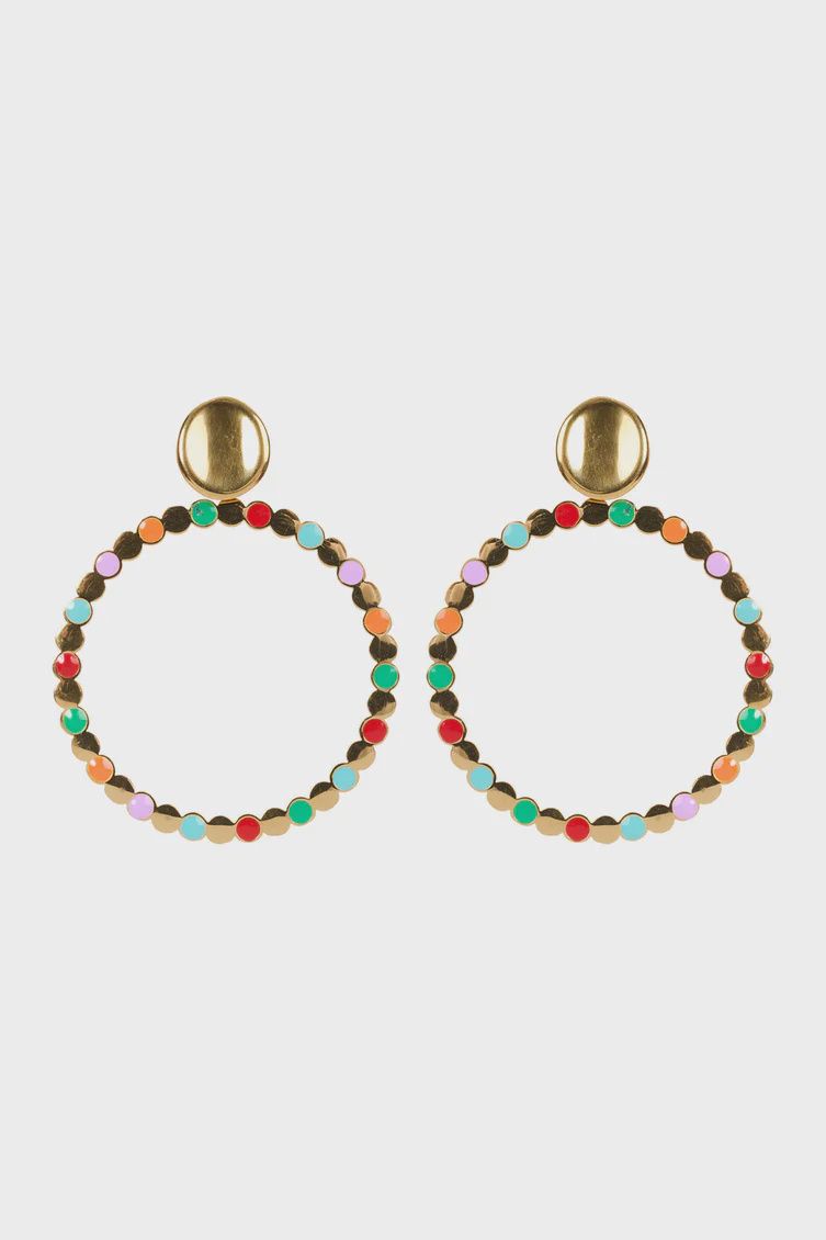 Brasilia Mix Earrings Circle